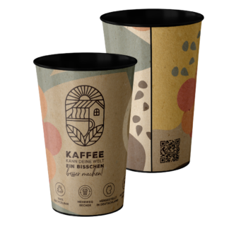 Mer.cup 180 ml – Mehrweg Becher – 100% Recycelbar- Automatengängig